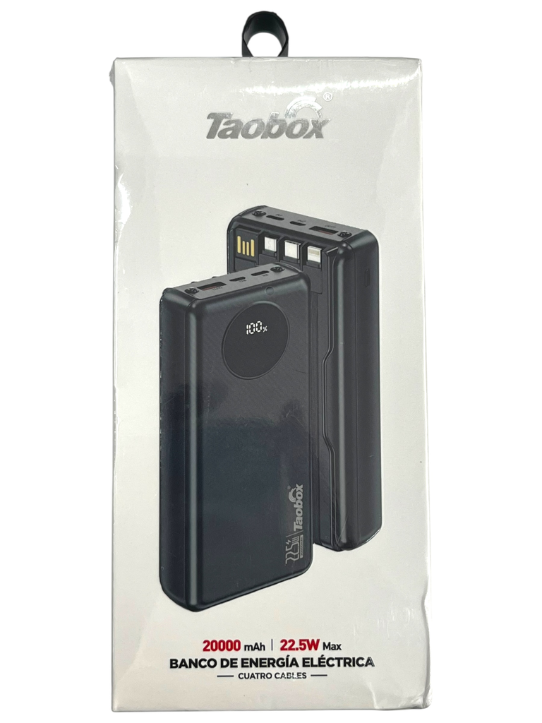 POWERBANK 20000 mAh TAOBOX (RR-20)
