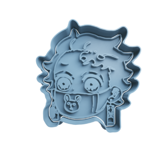 Tanjiro Cabeza Cortador de Galletas