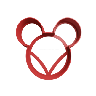 Mickey Contorno Cortador de Galletas