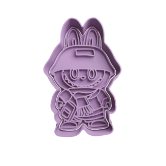 Labubu con Ropa Cortador de Galletas