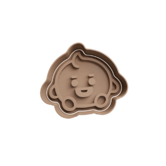 Shooky BT21 Baby Cabeza Cortador de Galletas