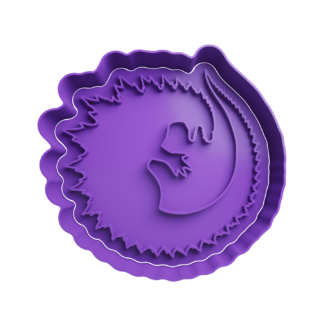 Godzilla Silueta Cortador de Galletas