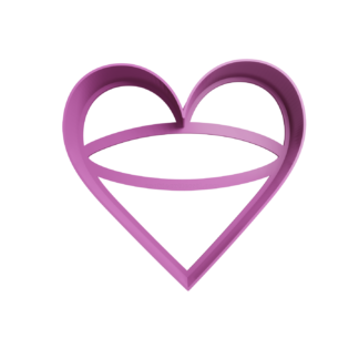 Corazón Cortador de Galletas