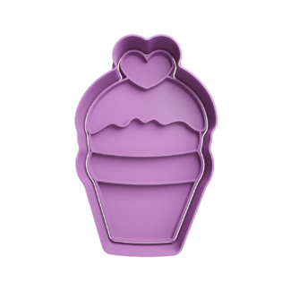 Muffin Helado Cortador de Galletas