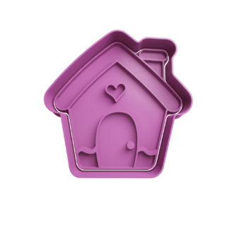 Casa de Jengibre Cortador de Galletas