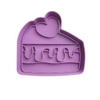 Pieza de Torta Cortador de Galletas