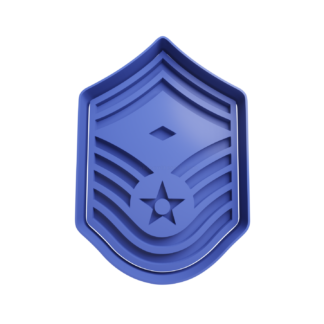 Insignia de Rango Fuerzas Aereas de Estados Unidos Cortador de Galletas