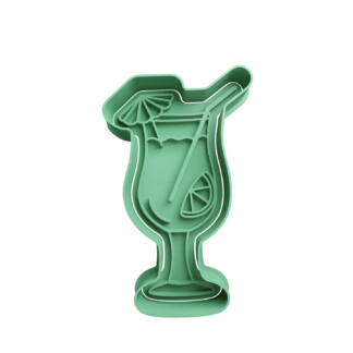 Cocktail Caipirinha Cortador de Galletas