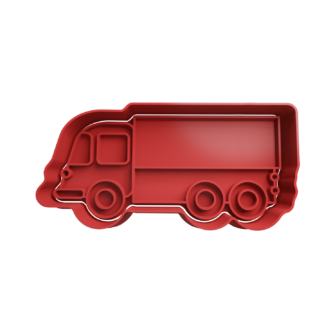 Camion con Acoplado Cortador de Galletas