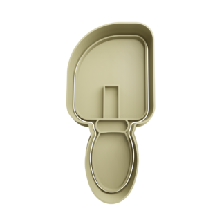 Espatula de Silicona Cortador de Galletas