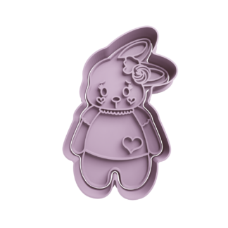 Coneja Cute Cortador de Galletas