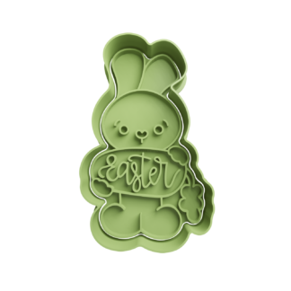 Conejo con Zanahoria Easter Cortador de Galletas
