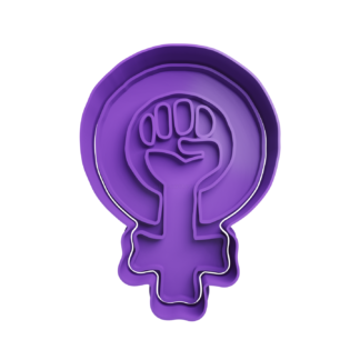 Feminismo Logo Cortador de Galletas