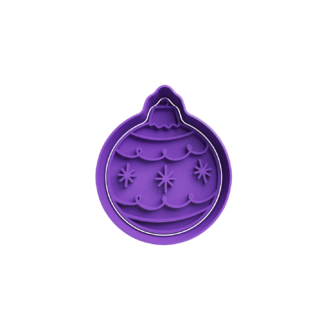 Bola de Navidad Cortador de Galletas