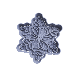 Copo de Nieve Cortador de Galletas