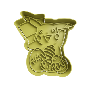 Pikachu con Huevos de Pascua Cortador de Galletas