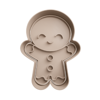 Muñeco de Jengibre Cortador de Galletas