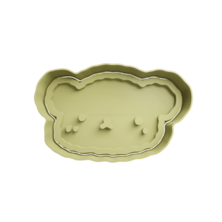 Osito de Peluche Cabeza Cortador de Galletas