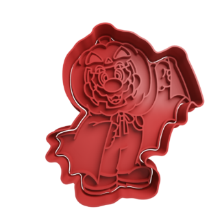 Mario Bros Halloween Cortador de Galletas