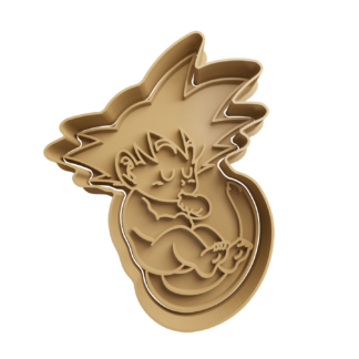 Son Goku Bebe Cortador de Galletas