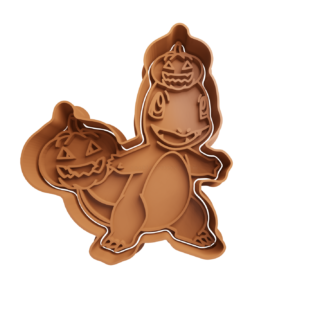 Charmander Halloween Cortador de Galletas