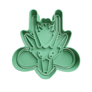 Haku Dragon Cabeza Cortador de Galletas