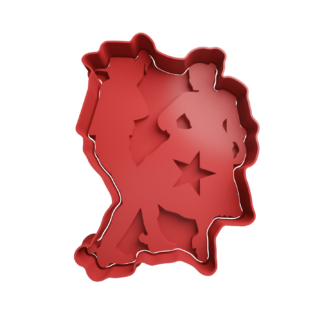 Pareja Bailando Cortador de Galletas