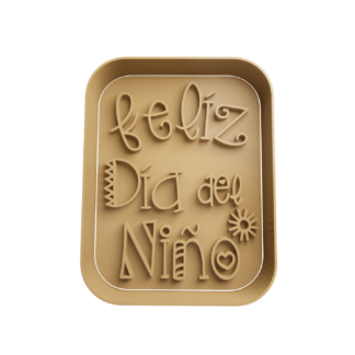 Feliz dia del niño Cortador de Galletas STL 11 (copia)