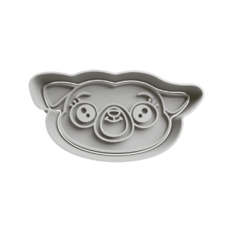 Chip Pug Cortador de Galletas