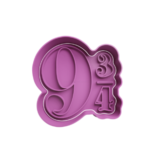 Plataforma 9 y 3/4 Cortador de Galletas