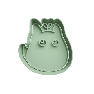Ko Totoro con Hoja Cortador de Galletas