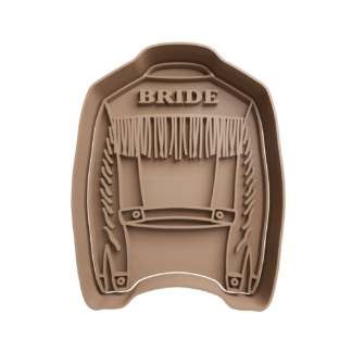 Chaqueta con Flecos -Bride Cortador de Galletas