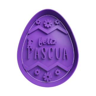 Huevo de Pascua -Feliz Pascua Cortador de Galletas