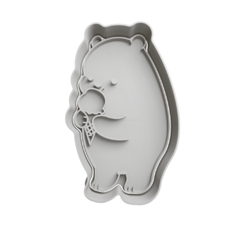 Oso Polar Cortador de Galletas