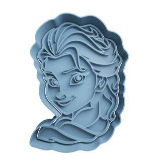 Elsa Frozen Cortador de Galletas