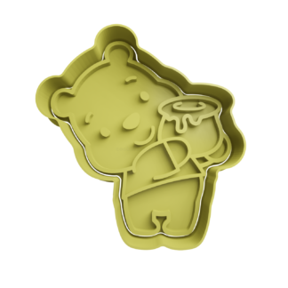 Winnie Pooh Cute Cortador de Galletas