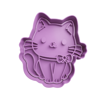 Gatito Cortador de Galletas