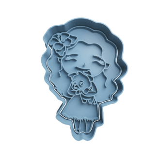 Moana Cute Cortador de Galletas