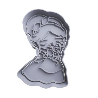 Cenicienta Cute Cortador de Galletas