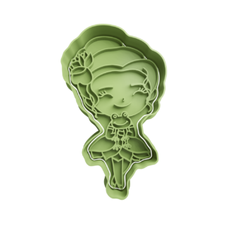 Tiana Cute Cortador de Galletas