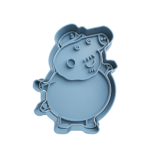 Abuelo Pig Cortador de Galletas