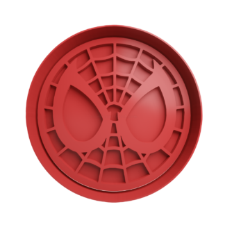 Spiderman Cabeza Cortador de Galletas