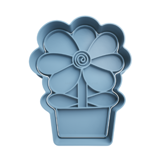 Flor en Maceta Cortador de Galletas