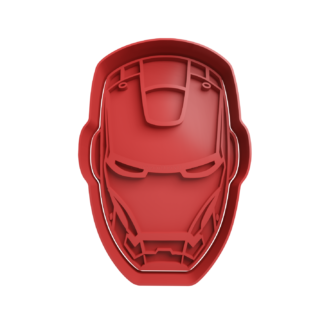 Iron Man Cabeza Cortador de Galletas