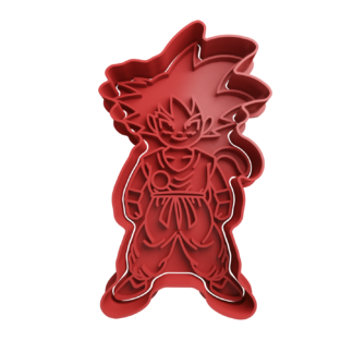 Son Goku Niño Cortador de Galletas