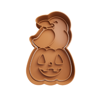 Calabaza y Cuervo Cortador de Galletas