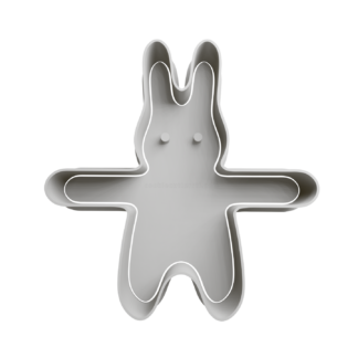 Conejito Abrazos Cortador de Galletas