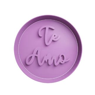 Circulo Te Amo Cortador de Galletas