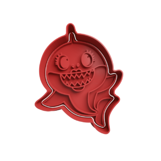 Mommy Shark Cortador de Galletas