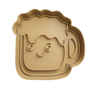 Chop Cerveza Cute Cortador de Galletas